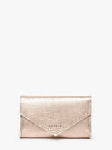 Porte-monnaie Etincelle Irisee Cuir Etrier Rose etincelle irisee EETI5018