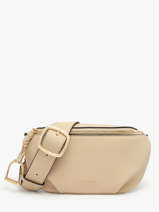 Sac Banane Torsade Cuir Etrier Beige torsade ETOS022M-vue-porte